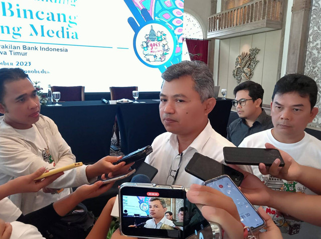 Kepala Perwakilan Bank Indonesia Provinsi Jawa Timur Doddy Zulver. Foto: Masruroh/Basra