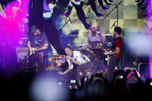 Ilustrasi Coldplay. Foto: Shutterstock. 