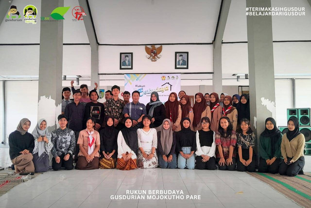 GUSDURian Mojokutho Pare gelar RUKUN Berbudaya Edisi ke-II. Foto: Bian/GUSDURian