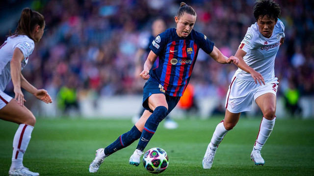 Caroline Graham Hansen, penyerang Barcelona Wanita. Foto: Instagram/@graham95