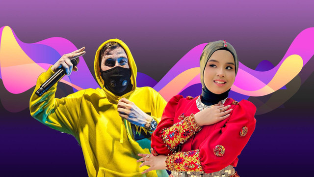 Putri Ariani sama DJ Alan Walker. Foto: kumparan