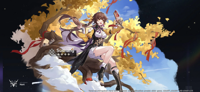 Ilustrasi rekomendasi build Sushang Honkai Star Rail. Foto: hoyolab.com