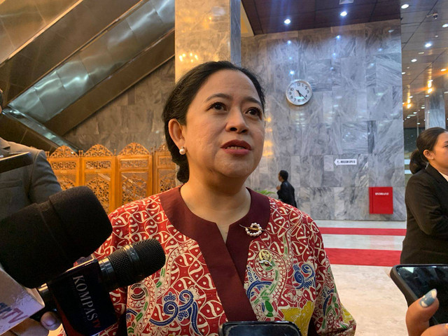 Ketua DPR Puan Maharani di Gedung DPR, Senayan. Foto: Paulina Herasmaranindar/kumparan