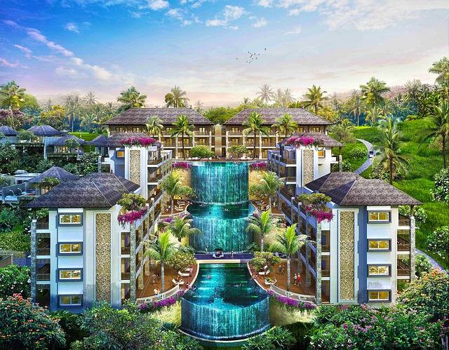 Ilustrasi Hotel Termewah di Ubud. Sumber foto: Pixabay/WendySaputra11