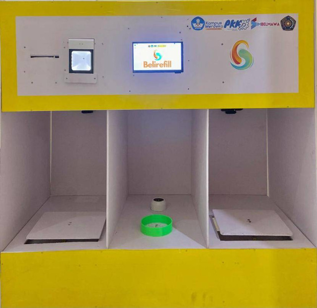 Mahasiswa UMM bikin inovasi Belirefill. Foto: umm.ac.id/
