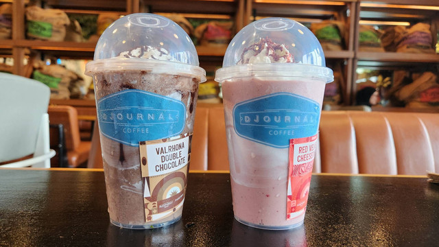 Djournal Coffee dan Fudgybro luncurkan minuman baru bertema cokelat. Foto: Azalia Amadea/kumparan