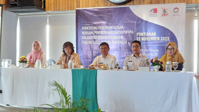 Pernyatan Pers Dinkes Pontianak Soal TBS. Foto: Pemkot Pontianak 