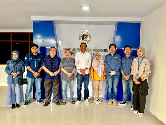 PWI Lampung bersama Lampung Geh. | Foto: M Ikcwan/ Lampung Geh