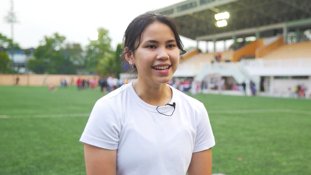 Pemain Timnas Wanita Indonesia, Shalika Aurelia. Foto: Andi Fajar/kumparan