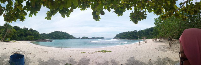 Pantai Wedi Ireng di Dusun Pancer, Sumberagung, Banyuwangi (Sumber Foto : Foto Pribadi)