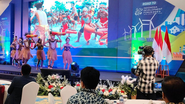 Road To Indonesia Development Forum 2023 di Kabupaten Biak Numfor. Foto: Katharina/ BumiPapua