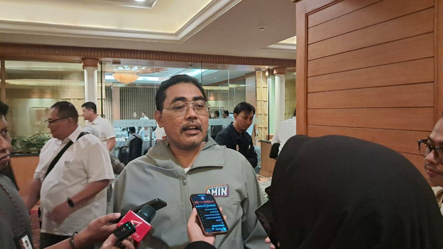 Waketum PKB Jazilul Fawaid di Hotel Aryaduta, Menteng, Jakarta Pusat, Minggu (26/11/2023). Foto: Annisa Thahira Madina/kumparan