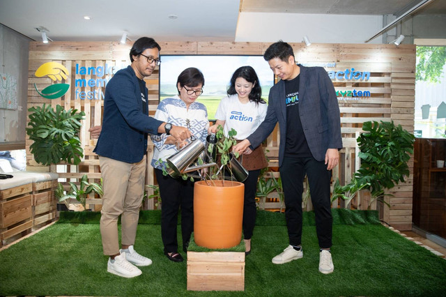 Langkah Membumi Festval Blibli Ticket Action dan Ecoxyztem. Foto: Dok. Blibli