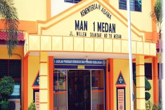 MAN 1 Medan. Foto: Dok. MAN 1 Medan