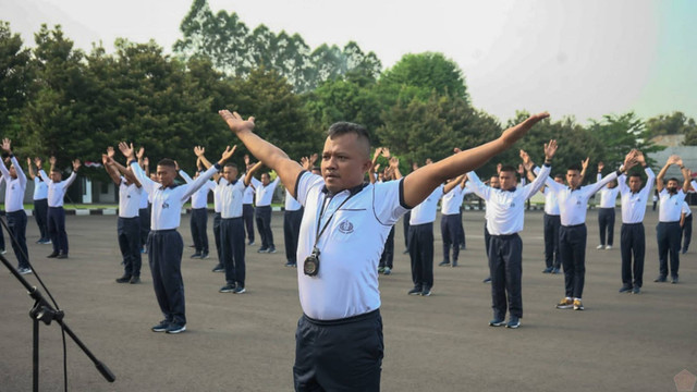 Pengertian Senam Irama SKJ. Foto: Puspen TNI