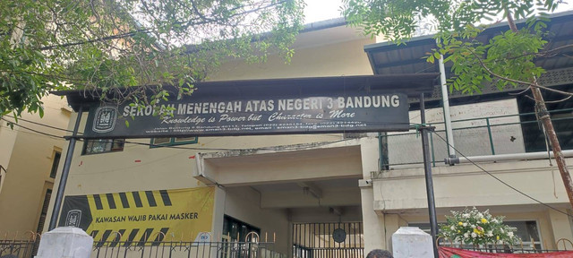 Suasana di SMAN 3 Bandung. Foto: Rachmadi Rasyad/kumparan
