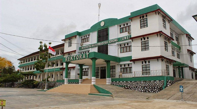 Gedung Rektorat Universitas Muhammadiyah Sorong (UNAMIN). Foto: Universitas Muhammadiyah Sorong