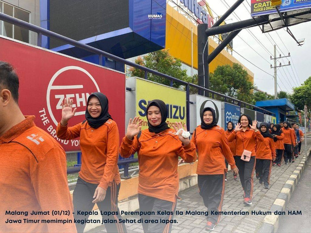 Dok. Humas LPP Malang : Jalan Sehat