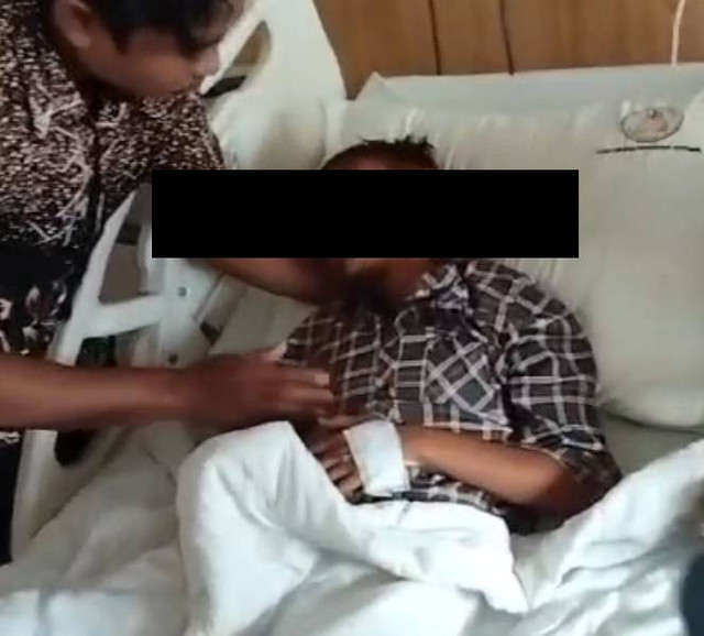 APD, santri di Jambi yang disiksa senior. Dok: Ist.