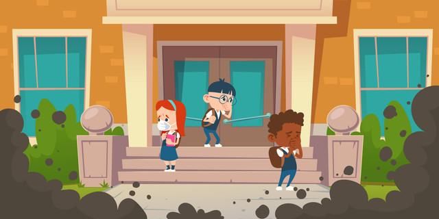 <a href="https://www.freepik.com/free-vector/kids-cough-from-air-pollution-front-school_7978828.htm#&position=0&from_view=search&track=ais&uuid=f04c2ca1-76bb-47a9-8cc7-3be547a5bd35">Image by upklyak</a> on Freepik