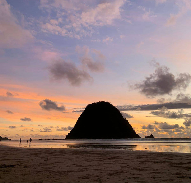 foto ini diambil di pulau merah banyuwangi