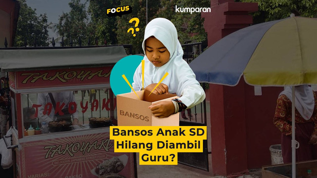 Bansos anak SD hilang diambil guru. Foto: kumparan