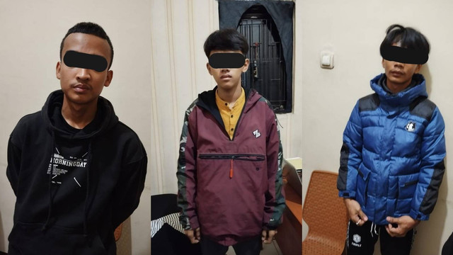 Polisi tangkap tiga siswa SMK di Bogor yang bacok siswa sekolah lain hingga tewas. Foto: Dok. Istimewa