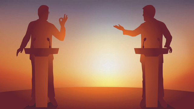 Ilustrasi Debat. Foto: Pictrider/shutterstock