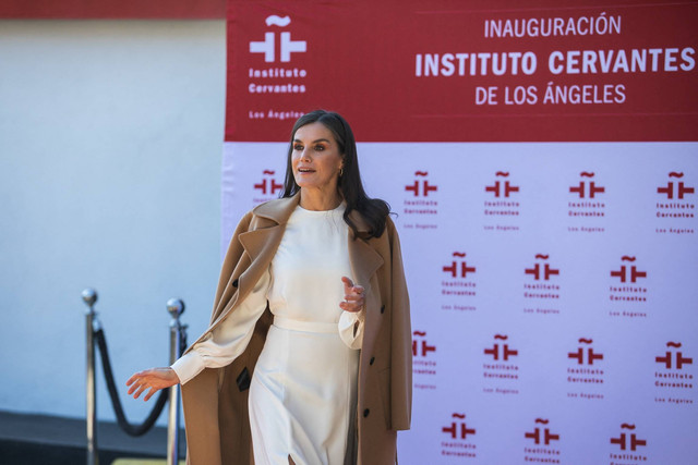 Ratu Spanyol Letizia. Foto: Apu Gomes/AFP