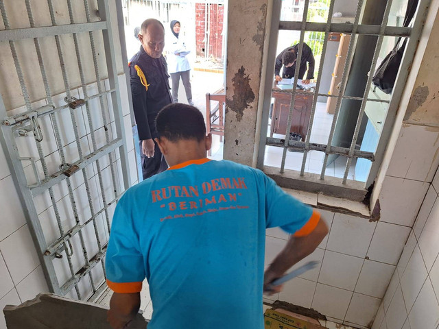 Rutan Demak Terapkan Protokol Kebersihan Strap Sel