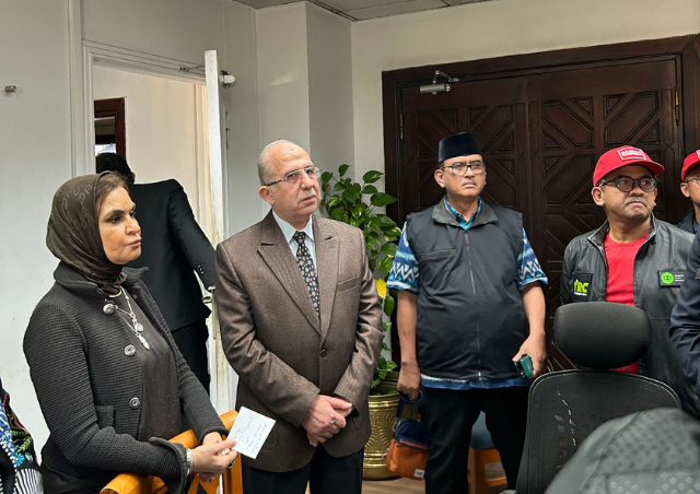 Pertemuan dengan Bayt Zakat Wa As-Shadaqat Mesir
