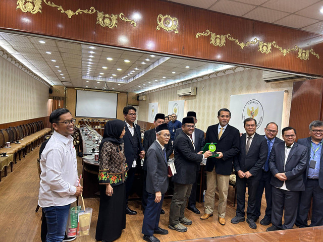 Kunjungan Direktur Utama LAZNAS IZI bersama BAZNAS RI & MUI ke KBRI Mesir