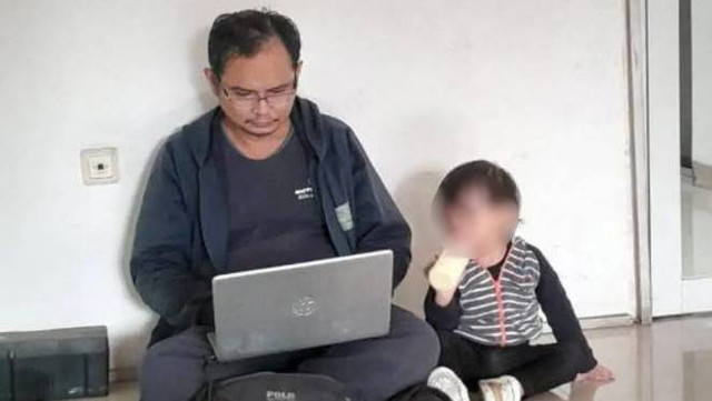 Panca Darmansyah pelaku KDRT maut Jagakarsa bersama anak ketiganya. Foto: Dok. Istimewa