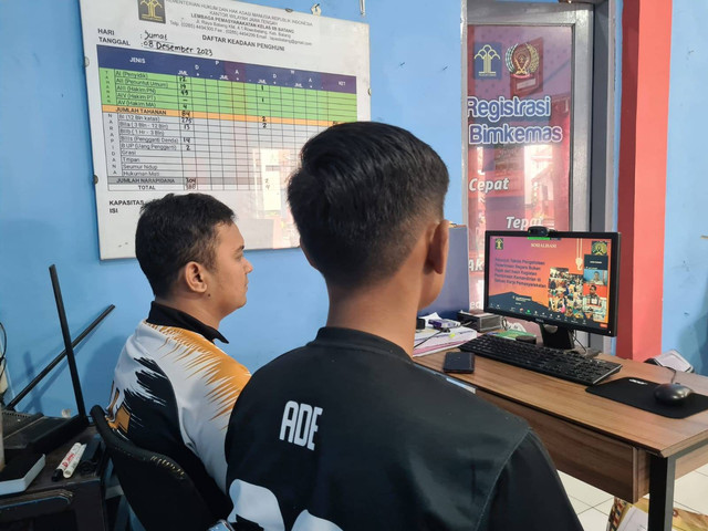 Lapas Batang Ikuti Zoom Sosialisasi Petunjuk Teknis Pengelolaan PNBP