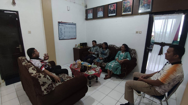 Kepala Lapas Batang Terima Kunjungan Pengurus Persekutuan Umat Nasrani Batang