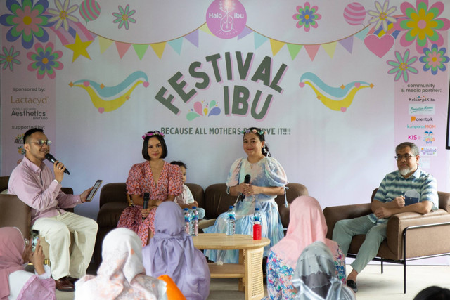 Festival Ibu di Semesta's Gallery Lebak Bulus, Jakarta, Sabtu (9/12/2023). Foto: Nur Khafifah/kumparan