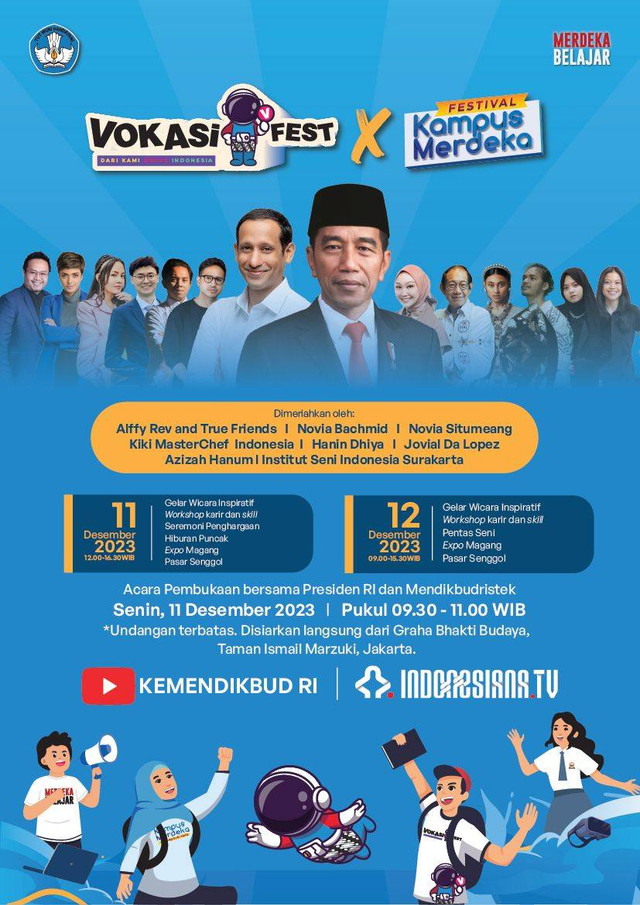 Vokasifest X Festival Kampus Merdeka. Dok: Kemendikbudristek