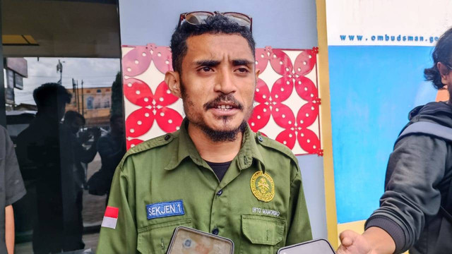 Sekjen Ikatan Pelajar Mahasiswa Papua (IPMA-Papua) Irto Mamoribo