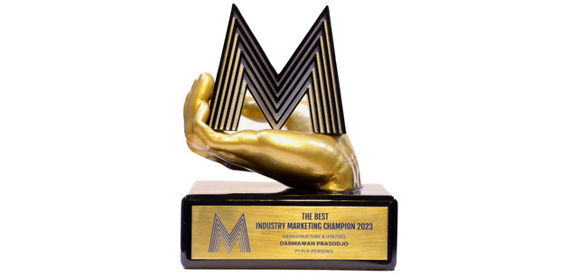 Penghargaan The Best Industry Marketing Champion 2023. Foto: dok. PLN