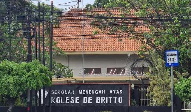Bangunan SMA Kolese De Britto Yogya. Foto: SMA Kolese De Britto