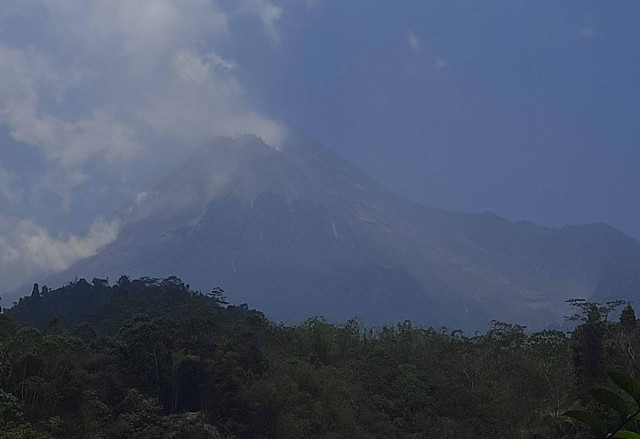 Pemandangan Gunung Merapi dari Tankaman Natural Park (Gambar milik pribadi)