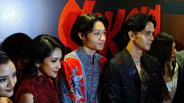 Kiesha Alvaro di Gala Premier Film Siksa Neraka. Foto: Aprilandika Pratama/kumparan