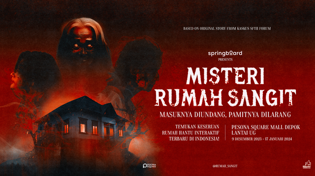 Wahana Misteri Rumah Sangit. Foto: Istimewa