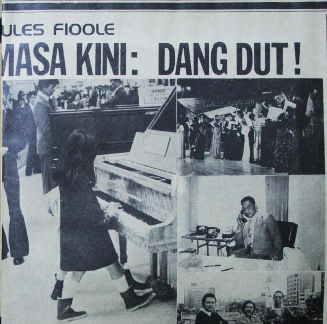 Ilustrasi kepopuleran Dang Dut era 19-an, Majalah TOP edisi 057, tahun 1976 (Sumber: dokumen pribadi)