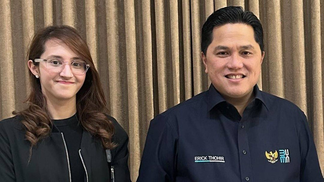 Tsamara Amany jadi staf khusus Menteri BUMN Erick Thohir. Foto: Instagram@tsamaraDKI 