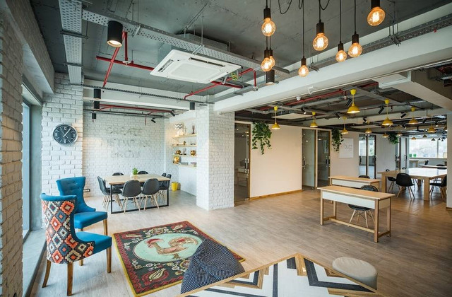 Ilustrasi Coworking Space Jakarta Barat (Bukan Tempat Sebenarnya)     Sumber Unsplash/MyHQ Workspaces