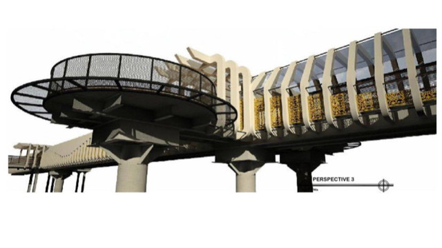 Desain Jembatan Siger Milenial, Kota Bandar Lampung | Doc: Dinas PU Kota Bandar Lampung