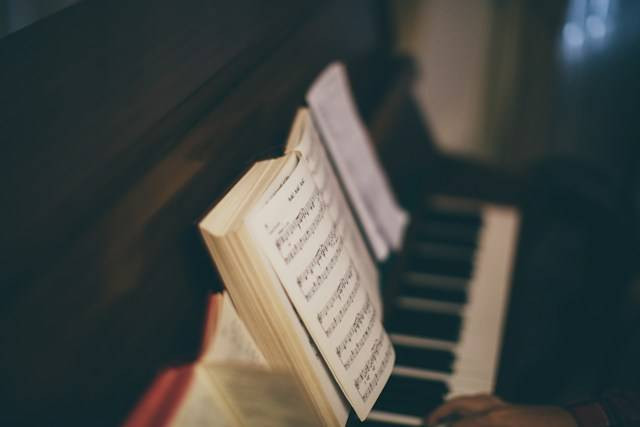Ilustrasi Jenis-Jenis Nada dalam Musik. Sumber: Unsplash/Louis Smith