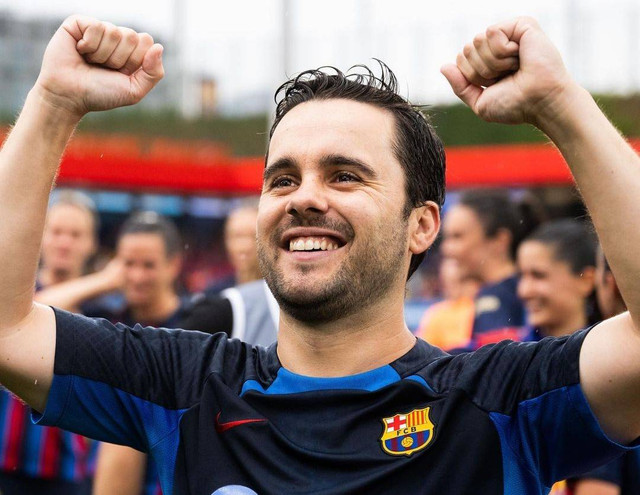 Pelatih Barcelona Femeni, Jonatan Giraldez. Foto: Instagram/@giraldez_jona