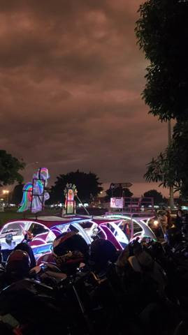 ilustrasi suasana sore hari di alkid : (sumber:foto pribadi)